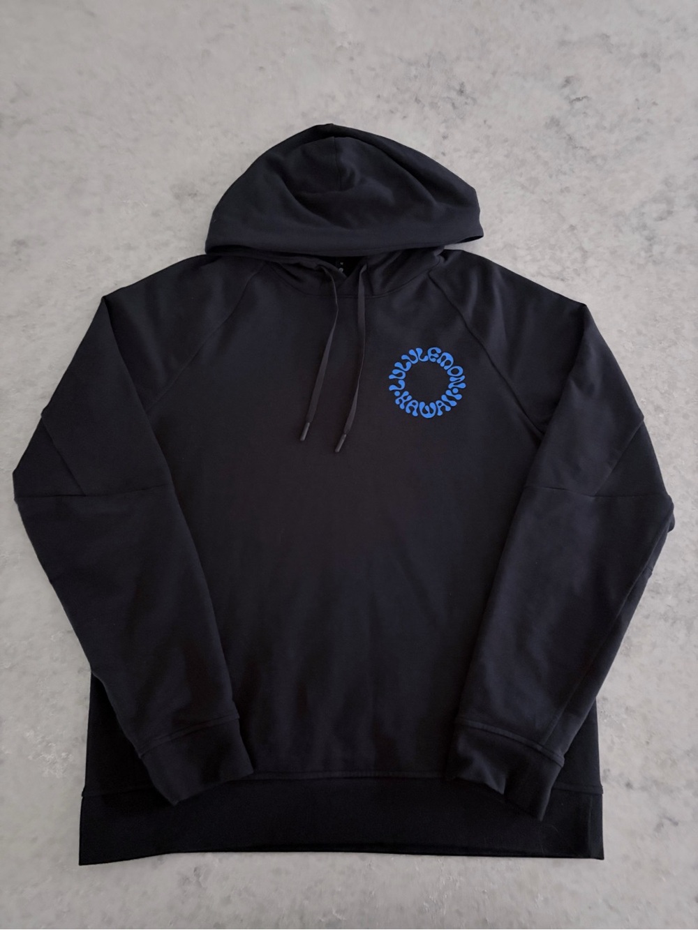 Lululemon Hawaii Hibiscus Hoodie Sweatshirt - Black / Size M - Picture 2 of 9